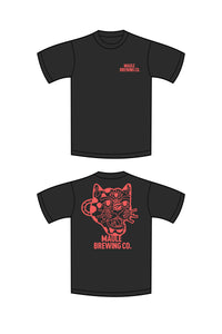 Maule Brewing Co. '3 Eyed Leopard' Black T-Shirt