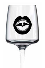 Load image into Gallery viewer, Maule Brewing Co. &#39;Lips&#39; Stemmed Glass

